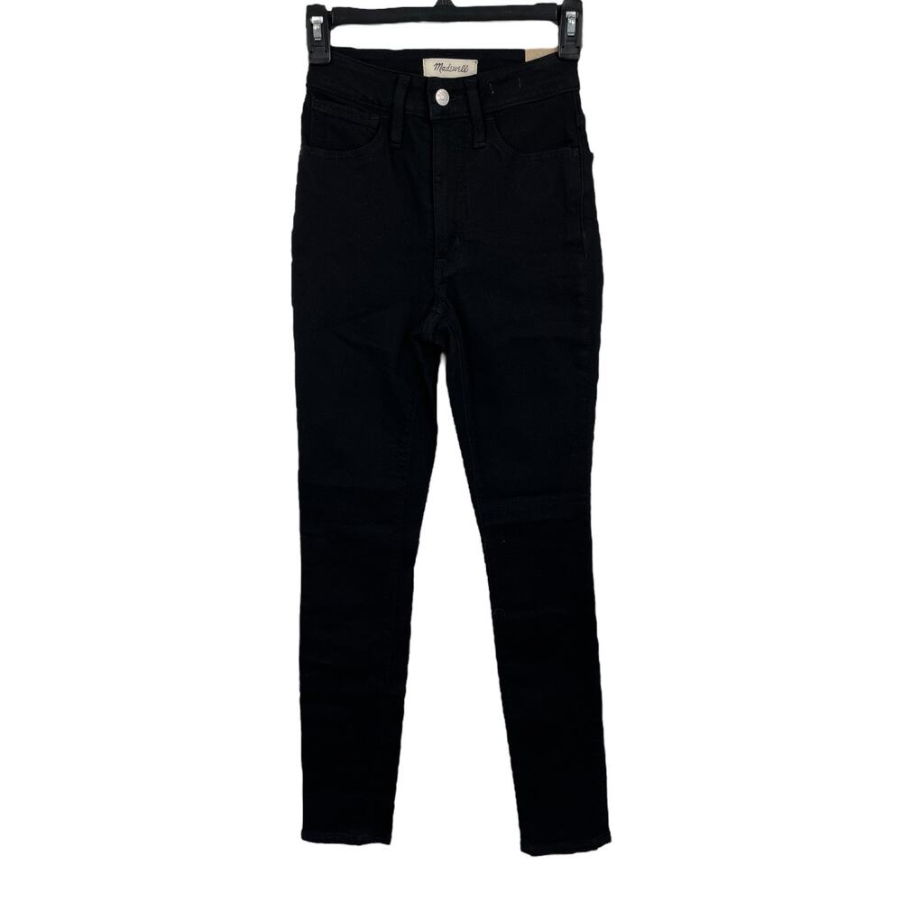 Madewell Jeans curvy roadtripper denim black size 24